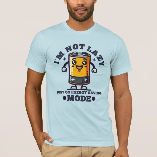 Funny Excusate Quote T-shirt (Voorkant)