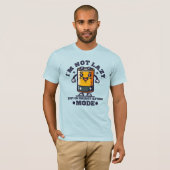Funny Excusate Quote T-shirt (Voorkant volledig)