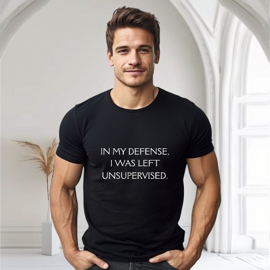 Funny Excusate Quote Tri-Blend Shirt