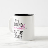 Funny Exercise Mok (Voorkant links)