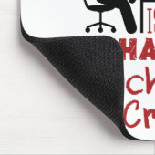 Funny Exhausted School Secretary-waardering Muismat (Hoek)