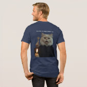 Funny Exorcist Cat Shirt - The Power Of Catnip Com (Voorkant)