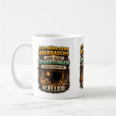 Funny Expectation Quote – Basement Humor Art Koffiemok (Links)