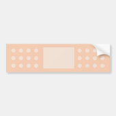 Funny Extra Grote Bandage Bumpersticker (Voorkant)
