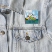 Funny Extreme Cache Geocaching Name Button (In situ)