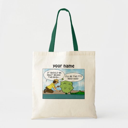 Funny Extreme Cache Geocaching Persoonlijke Kledin Tote Bag (Voorkant)