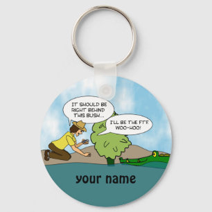 Funny Extreme Cache Geocaching Swag Custom Name Sleutelhanger