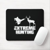 Funny Extreme Hunting Deer Karate Martial A Muismat (Met muis)