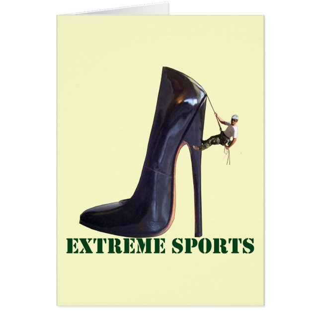 Funny Extreme Sports - Shoe-klimmen (Voorkant)