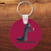 Funny Extreme Sports - Shoe-klimmen Sleutelhanger (Voorkant)