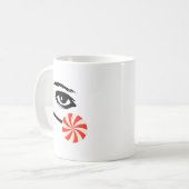 Funny Eye Candy Mug for Men Koffiemok (Voorkant links)
