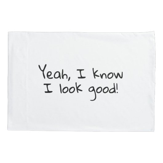 Funny Eye Candy Pillowcase for Men – Bedroom Humor Kussensloop (Achterkant)