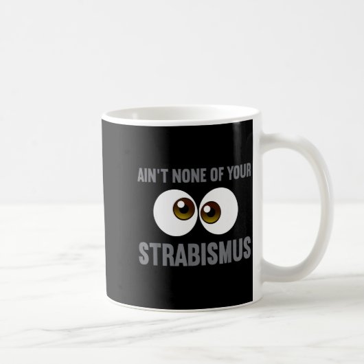 Funny Eye Surgeon Design For Men Women Strabismus Koffiemok (Rechts)