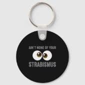 Funny Eye Surgeon Design For Men Women Strabismus Sleutelhanger (Voorkant)