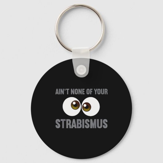 Funny Eye Surgeon Design For Men Women Strabismus Sleutelhanger (Voorkant)