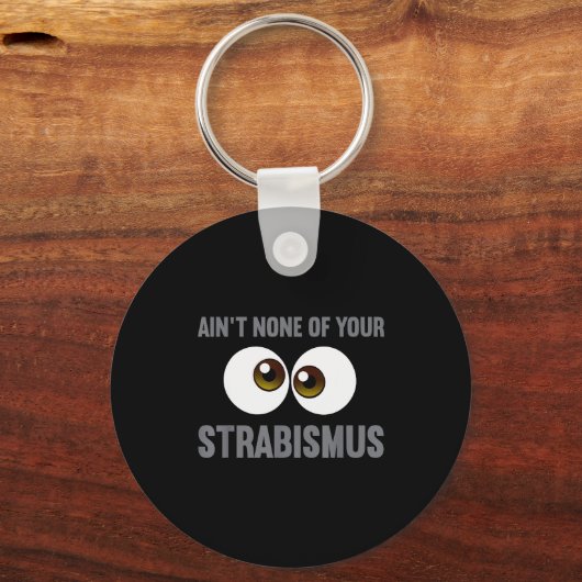 Funny Eye Surgeon Design For Men Women Strabismus Sleutelhanger (Voorkant)