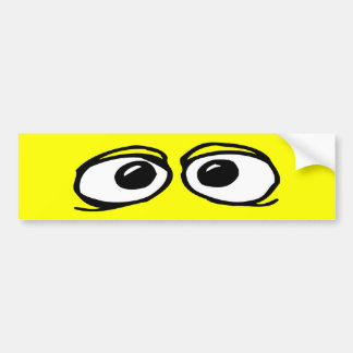 Funny Eyeball Bumpersticker