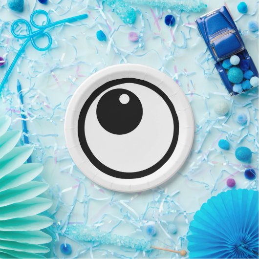 Funny Eyeball Halloween Party Bord (Feest)