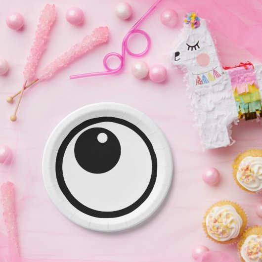 Funny Eyeball Halloween Party Bord (Feest)