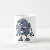 Funny Eyed Robot Koffiemok