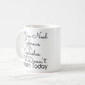 Funny Eyelash en Eyebrows Beauty Makeup citeert Koffiemok (Voorkant links)