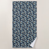 Funny Eyes Pattern Beach Towel Strandlaken (Voorkant)