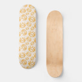 Funny Eyes Pattern Skateboard (Voorkant)