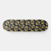 Funny Eyes Pattern Skateboard (Horizontaal)