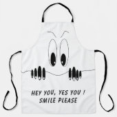 Funny Eyes Schort Smile - Aangepaste tekst en kleu (Voorkant)