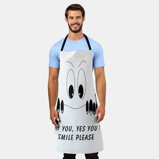 Funny Eyes Schort Smile - Aangepaste tekst en kleu (Gedragen)