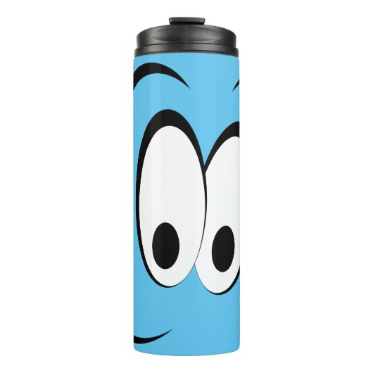 Funny Eyes Thermal Tumbler Thermosbeker (Voorkant)