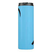 Funny Eyes Thermal Tumbler Thermosbeker (Achterkant)