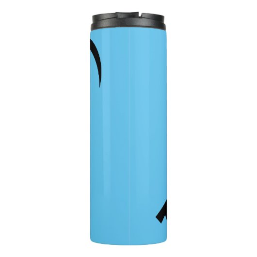 Funny Eyes Thermal Tumbler Thermosbeker (Achterkant)