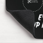 Funny Eyes Up Here With Cut Out For S Joke Quotes  Muismat (Hoek)