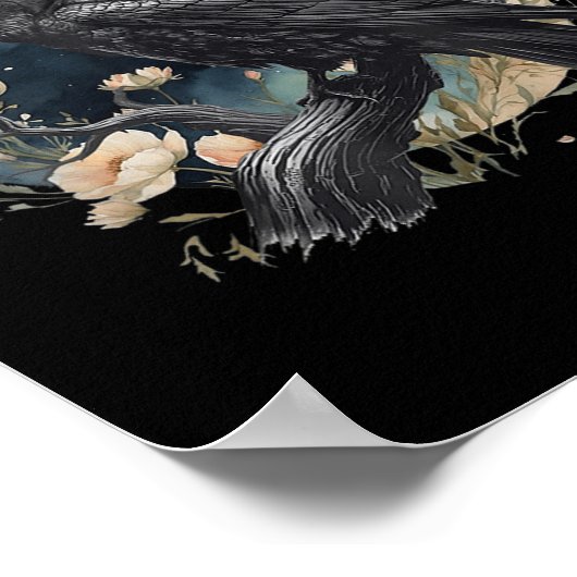 Funny F-caw-f Black Crow Fcawf Black Crow  Poster (Hoek)