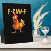 Funny F Caw F Chicken Creative Casual Design Fotoplaat (Zijkant)