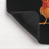 Funny F-Caw-F Chicken Creative Casual Muismat (Hoek)