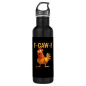 Funny F-Caw-F Chicken Creative Casual Waterfles (Voorkant)