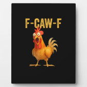 Funny F-Caw-F Chicken F-Caw-F Chicken Minimal Clea Fotoplaat (Voorkant)