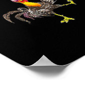 Funny F-Caw-F Chicken FCAWF Chicken Poster (Hoek)