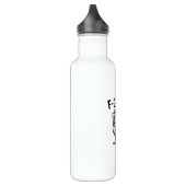 Funny F-Caw-F Chicken Graphic Sarcastic Bird Waterfles (Links)