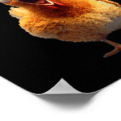 Funny F-caw-f Chicken Rooster Meme Humor F Caw F Q Poster (Hoek)