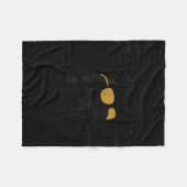 Funny F-caw-f Crow Fleece Deken (Voorkant (Horizontaal))