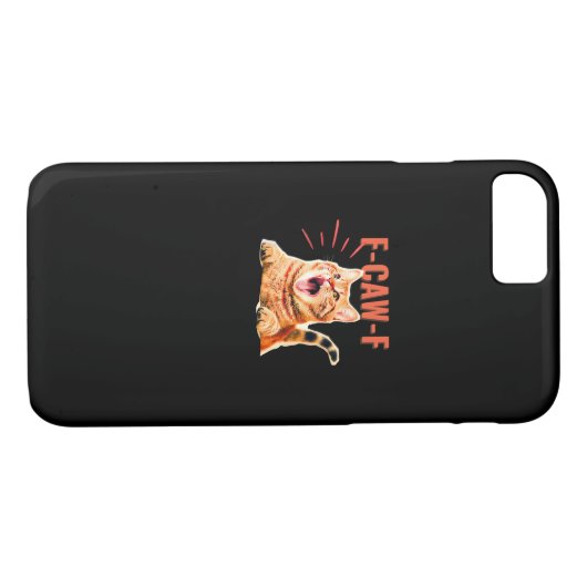 Funny F-Caw-F Graphic Sarcastic Trendy Unique Case-Mate iPhone Case (Achterkant (Horizontaal))