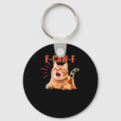 Funny F-Caw-F Graphic Sarcastic Trendy Unique Sleutelhanger (Voorkant)