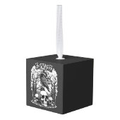 Funny F Caw F Raven Halloween Decoratie (Achter hoekig)