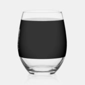 Funny F Caw F Raven Halloween Wijnglas Zonder Voet (Links)