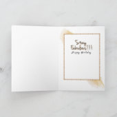 Funny Fabulous Schattige Afrikaans Amerikaans Verj Kaart (Binnen)