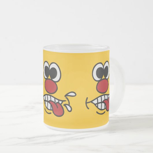 Funny Face aangepaste mokken (Voorkant rechts)