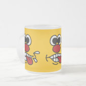 Funny Face aangepaste mokken (Voorkant links)